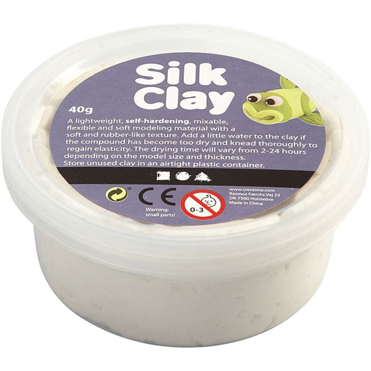 Create Crafts Silk Clay 40g tub White
