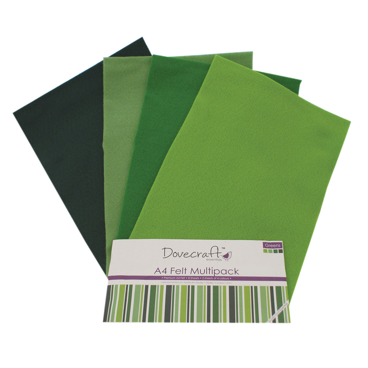 Dovecraft Dovecraft A4 Felt - Green