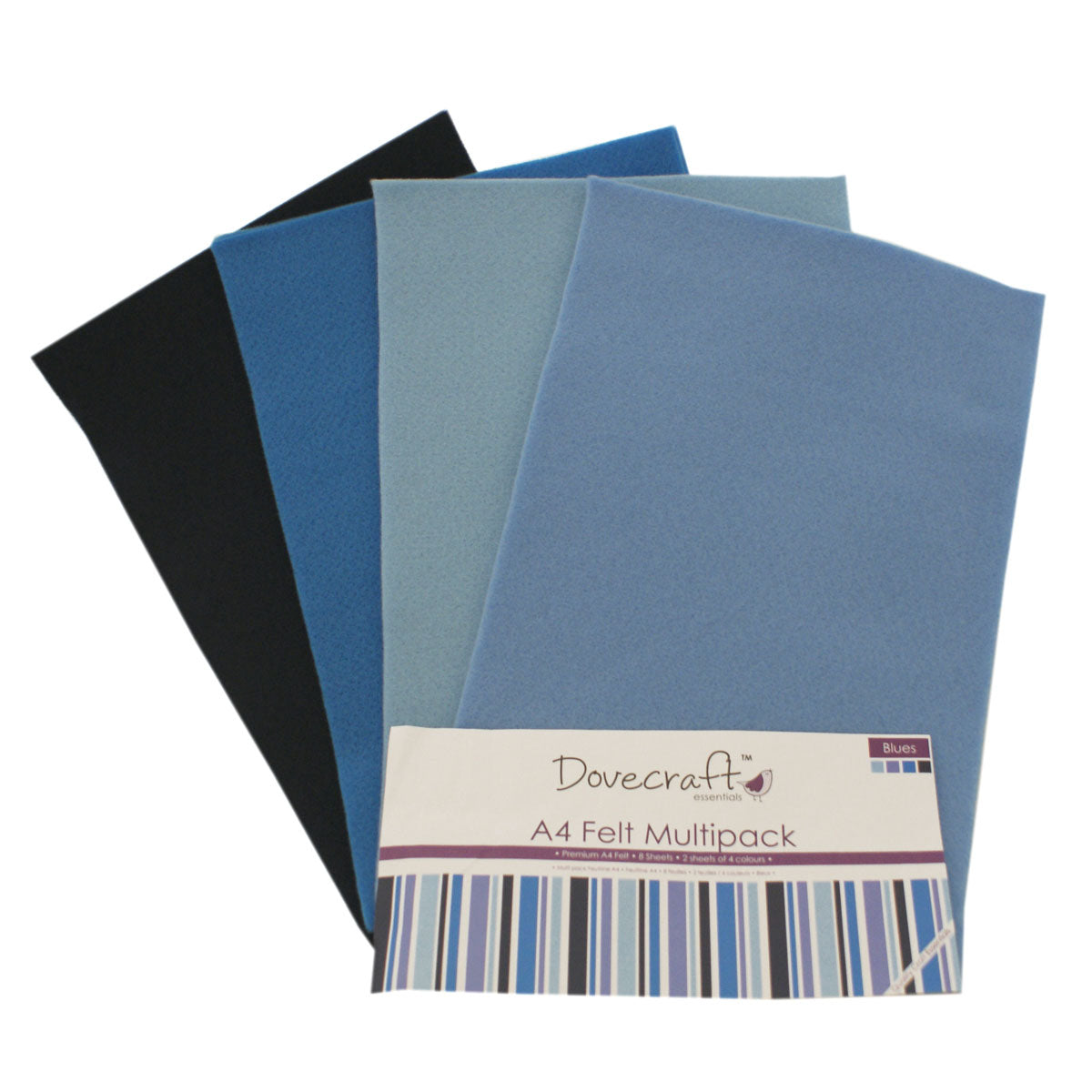 Dovecraft Dovecraft A4 Felt - Blues