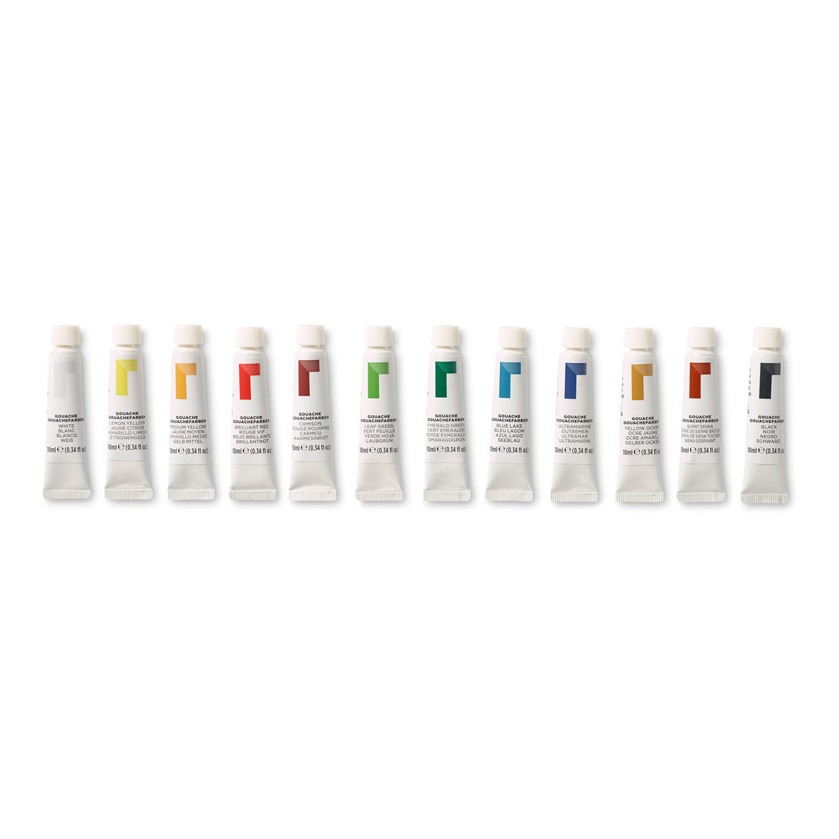 Reeves Fine Gouache Hang Pack 12 x 12ml