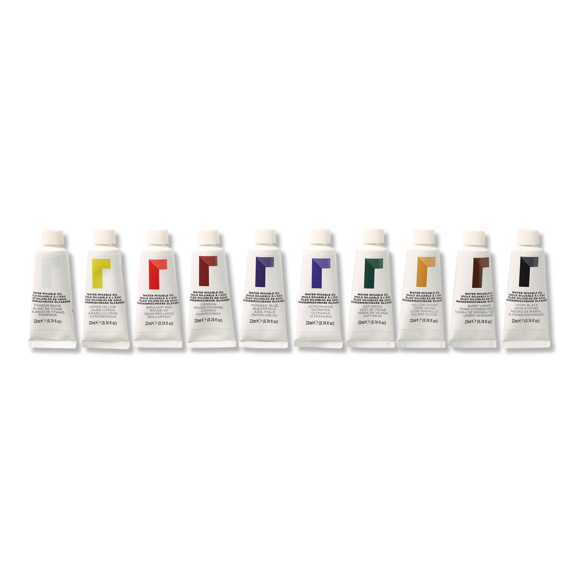 Reeves Fine Oil Color Hang Pack 12 x 12ml