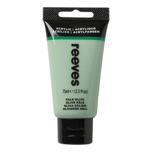 Reeves Fine Acrylic 75ml - Pale Olive