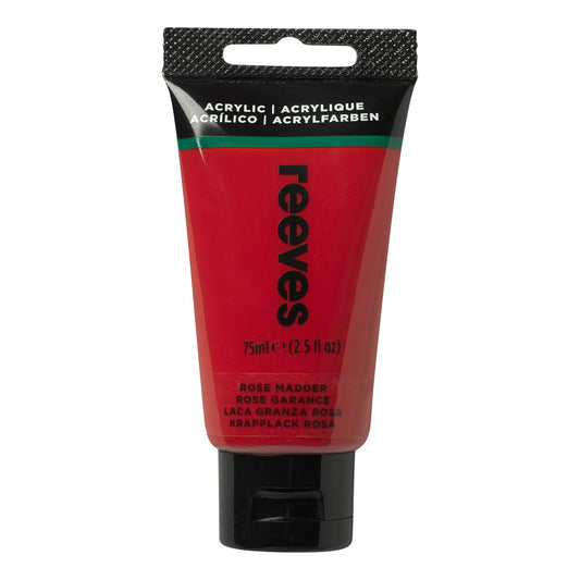 Reeves Acrylic 75ml Rose Madder