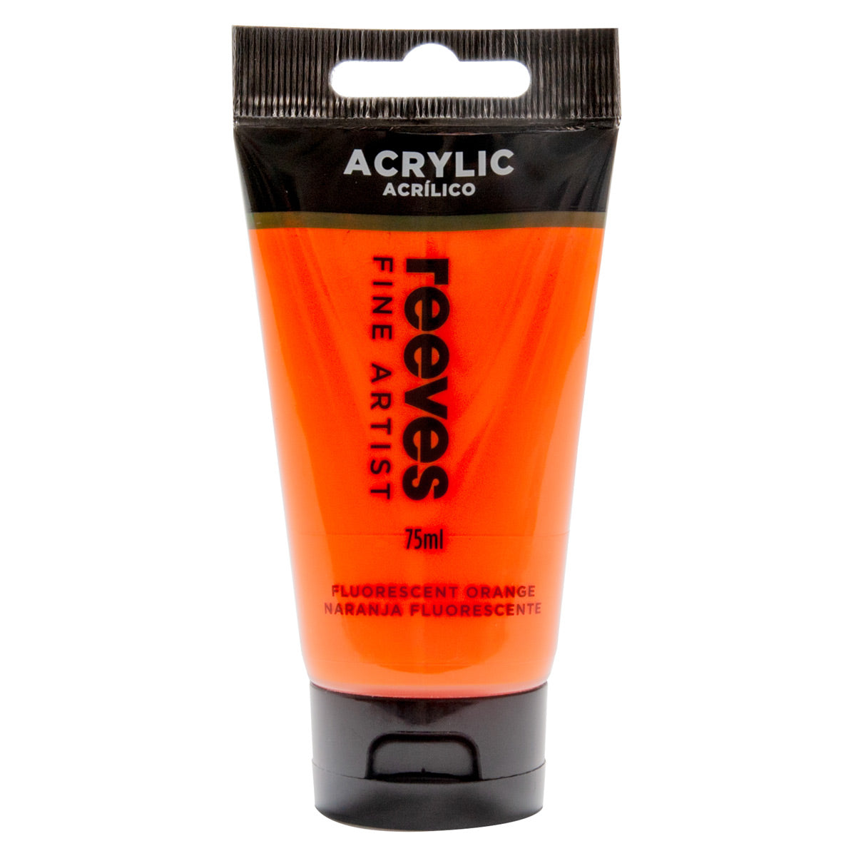 Reeves Acr 75ml Fluorescent Orange