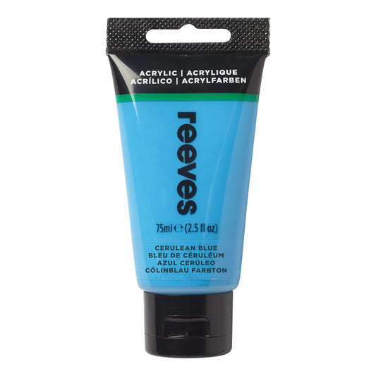 Reeves Fine Acrylic 75ml - Cerulan Blue