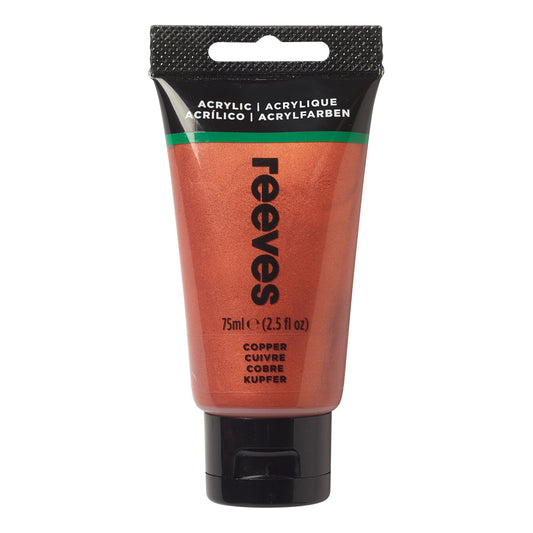 Reeves Fine Acrylic 75ml - Copper