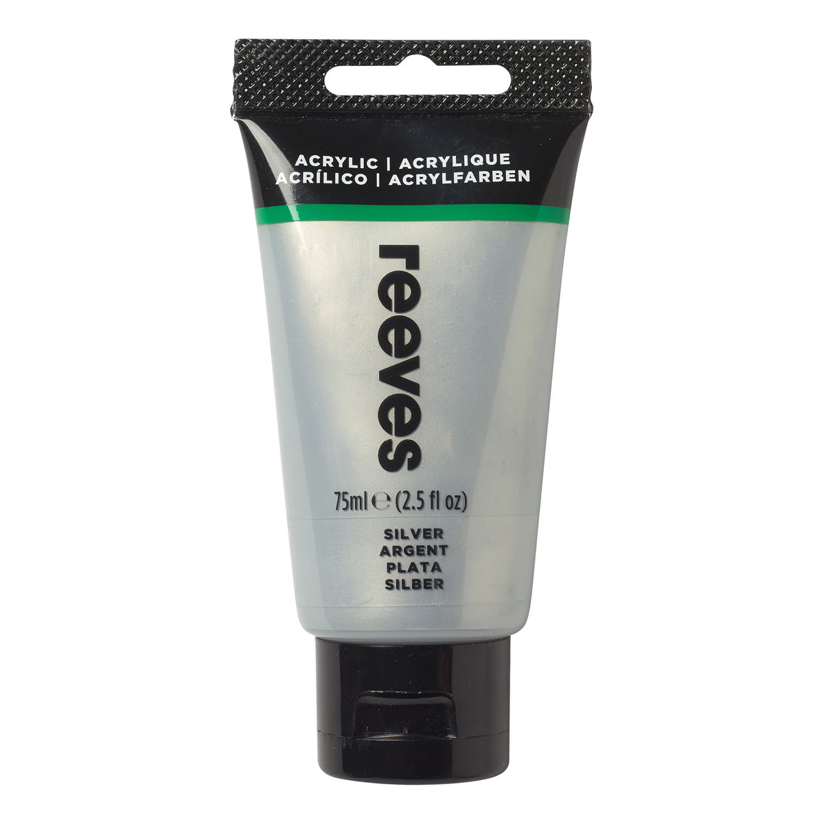 Reeves Fine Acrylic 75ml - Silver