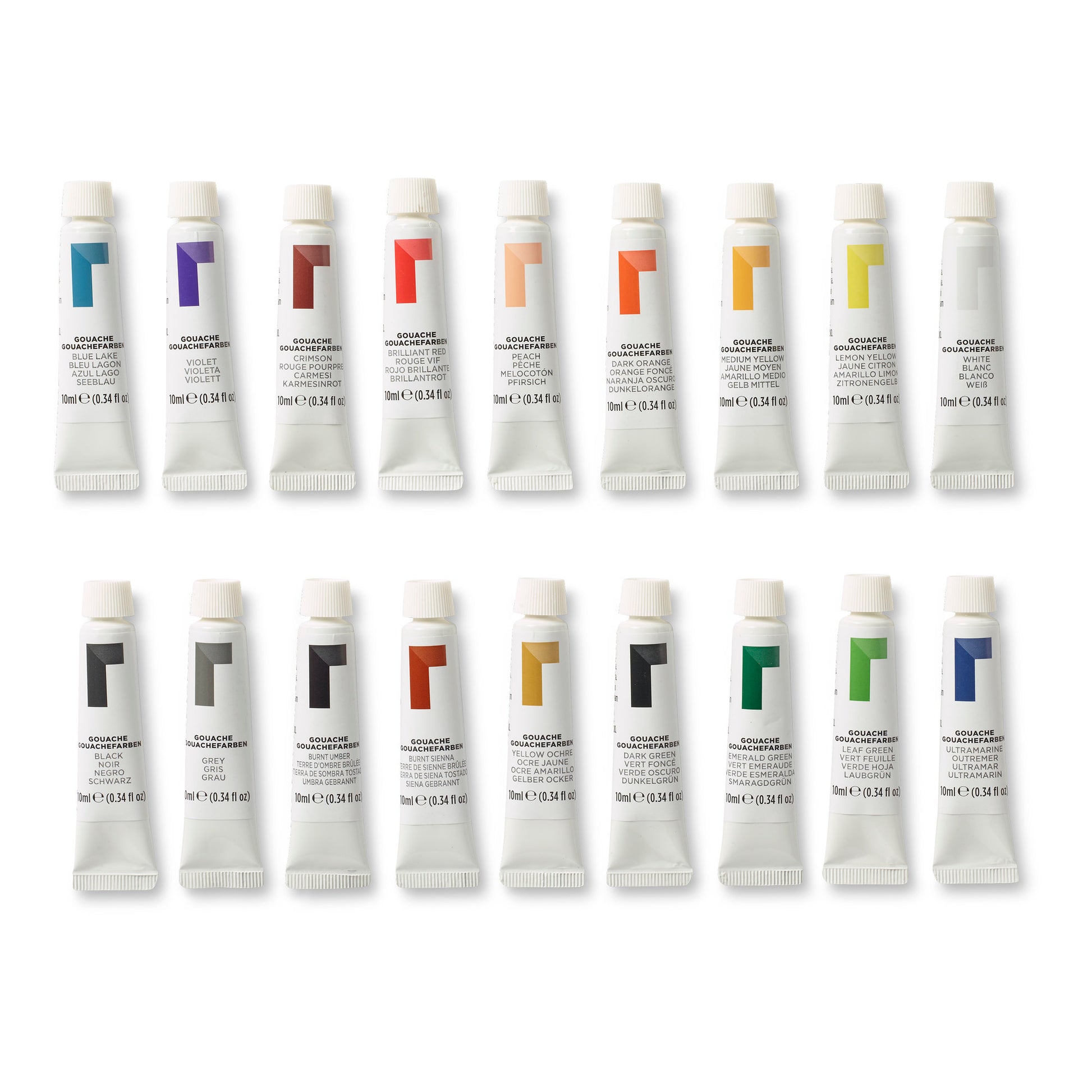 Reeves Fine Gouache Hang Pack 18 x 12ml
