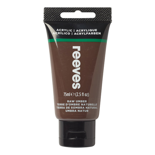 Reeves Fine Acrylic 75ml - Raw Umber