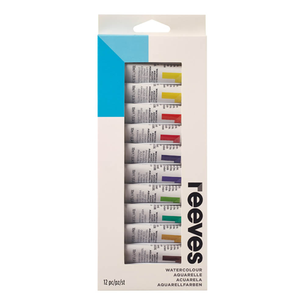 Reeves Fine Watercolours Hang Pack 12 x 12ml