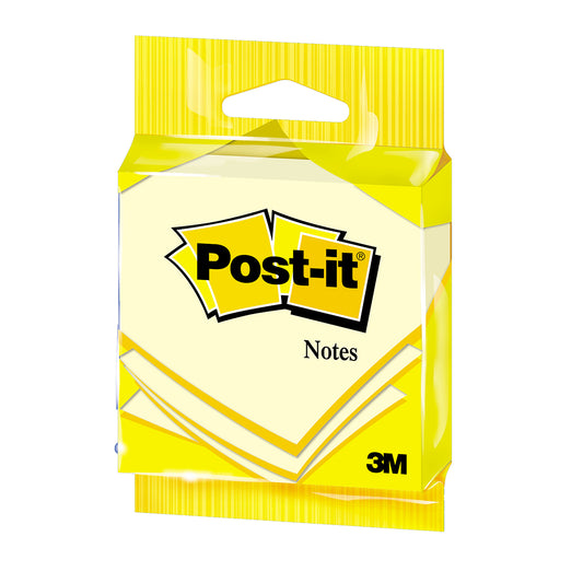 3M Post It Notes - Canary Yellow – 76 x 76mm - 100 Sheets