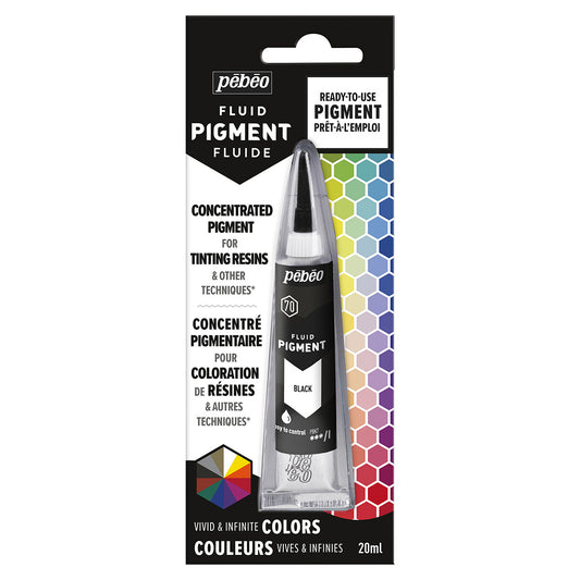 Pebeo Fluid Pigment Black (20ml)