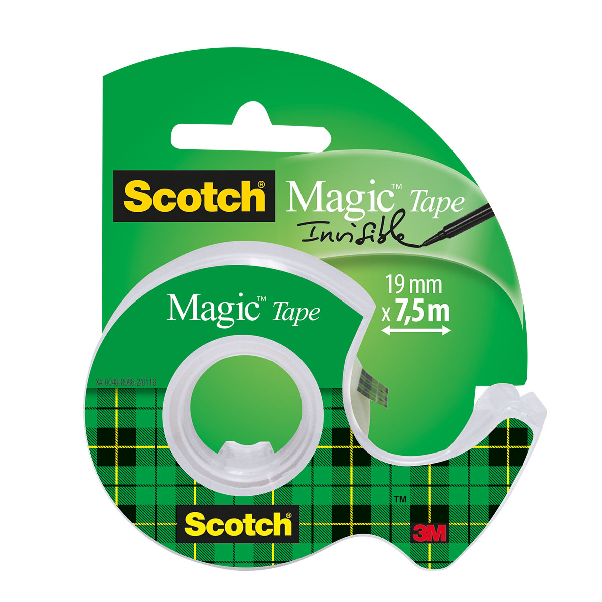 3M Magic Tape on Dispenser 19mm x 7 5m