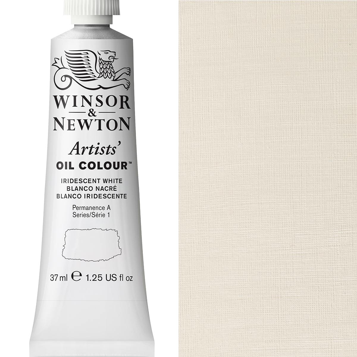Winsor & Newton Artists' Oil Colour 37ml Iridescent White - Winsor & Newton at DRK Crafts