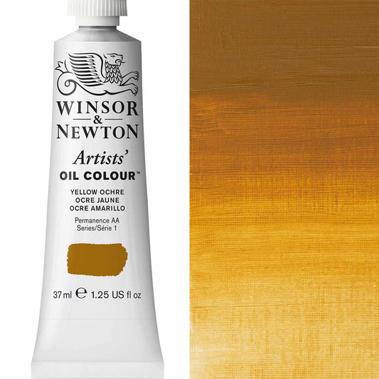 Winsor & Newton Artists' Oil Colour 37ml Yellow Ochre - Winsor & Newton at DRK Crafts