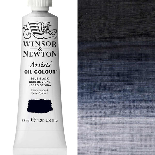 Winsor & Newton Artists' Oil Colour 37ml Blue Black - Winsor & Newton at DRK Crafts