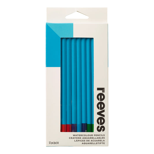 Reeves Pencils 12 Assorted Watercolour