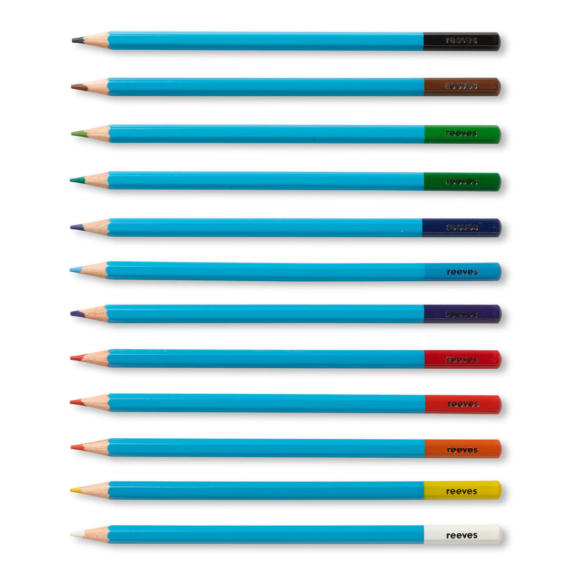 Reeves Pencils 12 Assorted Watercolour