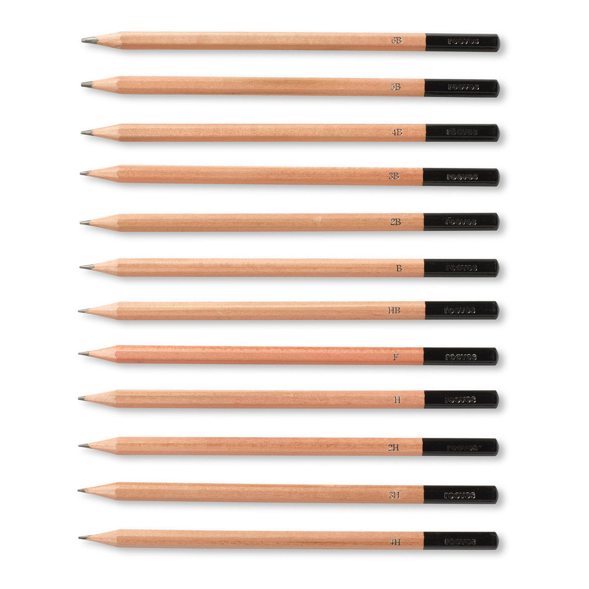 Reeves Sketching Pencils - 12 Assorted