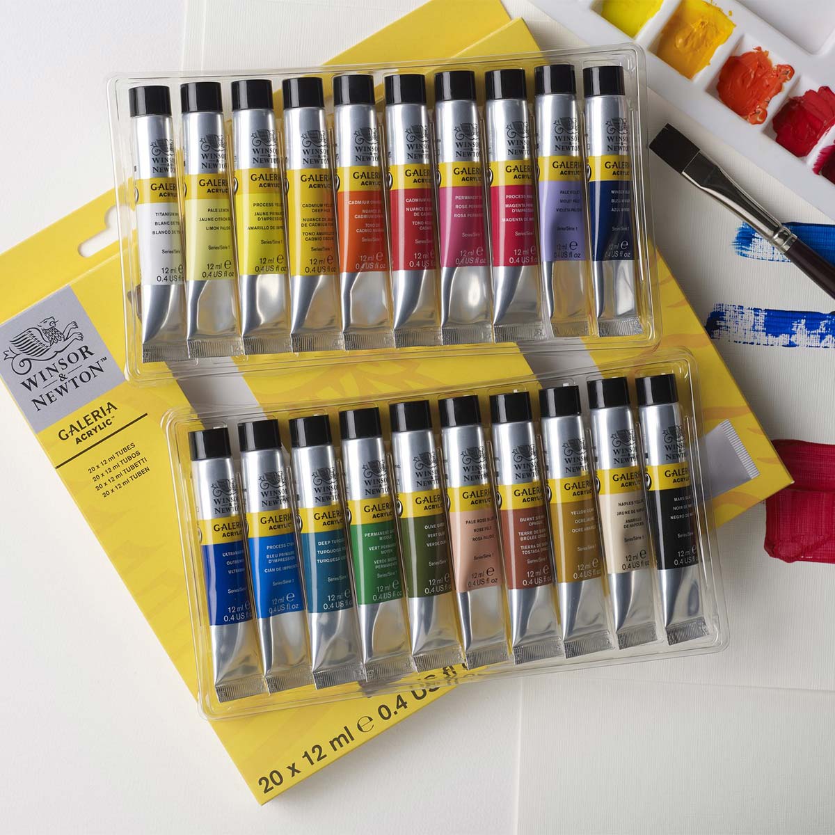 Winsor & Newton Galeria Acrylic Discovery Set 20x12ml - Winsor & Newton at DRK Crafts