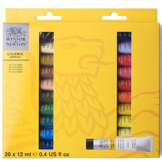 Winsor & Newton Galeria Acrylic Discovery Set 20x12ml - Winsor & Newton at DRK Crafts