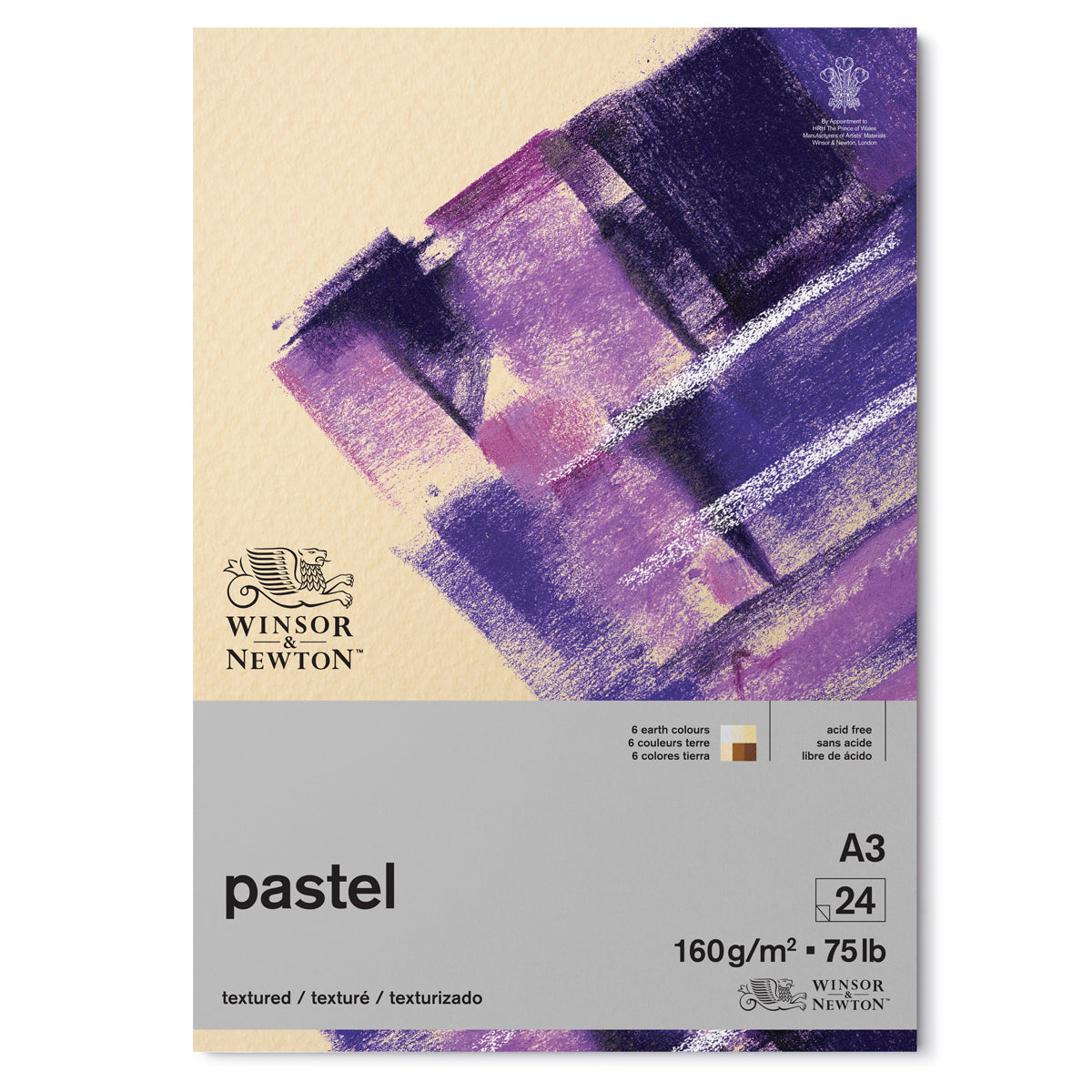 Winsor & Newton Pastel Pad Earth 160g A3 24S - Winsor & Newton at DRK Crafts