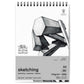 Winsor & Newton Cartridge Pad Sketching Pad 110gsm - A4 Spiral - Winsor & Newton at DRK Crafts