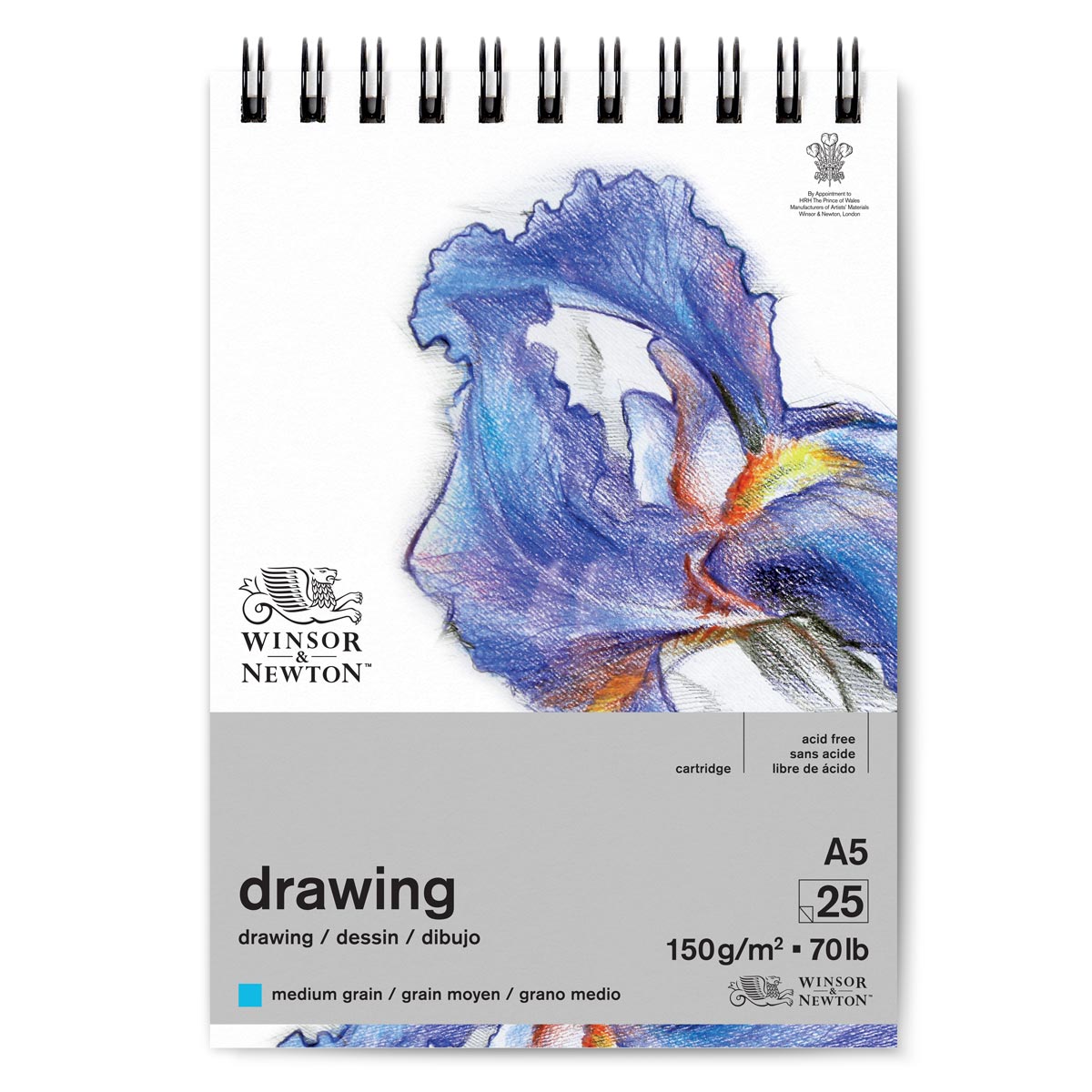 Winsor & Newton MED/S 150GSM SP_ C_PAD A5 - Winsor & Newton at DRK Crafts