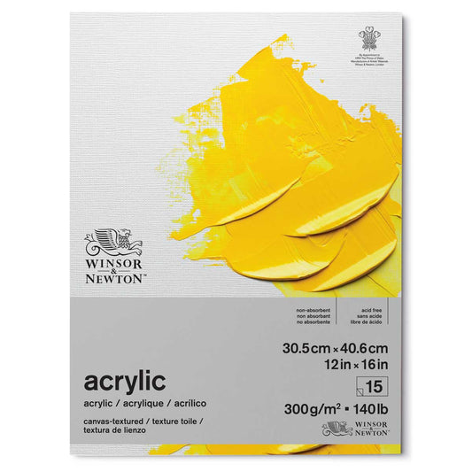 Winsor & Newton Acrylic Pad 16X12 - Winsor & Newton at DRK Crafts