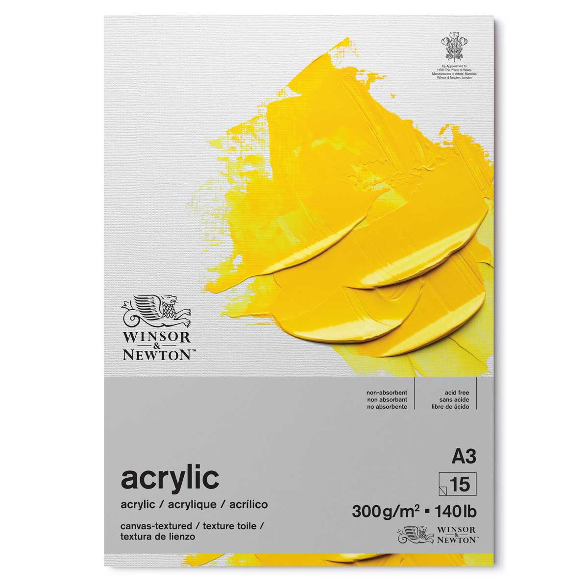Winsor & Newton Acrylic Pad A3 300gsm - Winsor & Newton at DRK Crafts