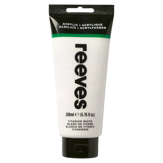 Reeves Acrylic 200ml Titanium White