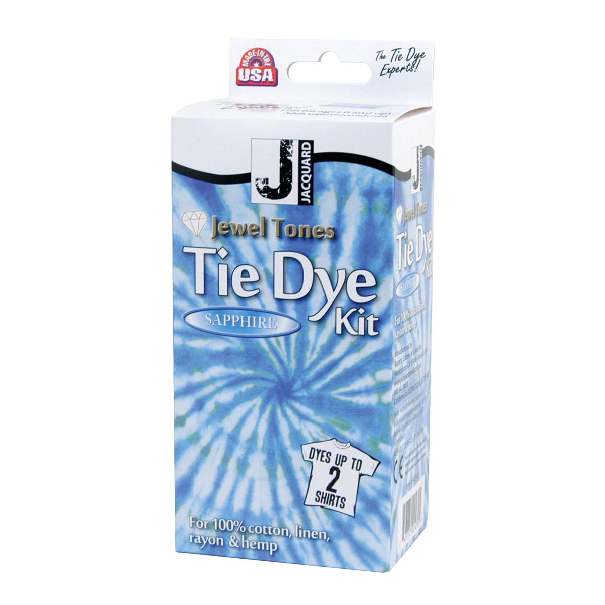 Jacquard Tie-Dye Fabric Dye Kit – Sapphire Jewel Tones - Fabric Dye by Jacquard