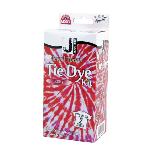 Jacquard Tie - Dye Kit - Ruby Jewel Tone - Tie-Dye & Fabric Dye from Jacquard at DRK Crafts