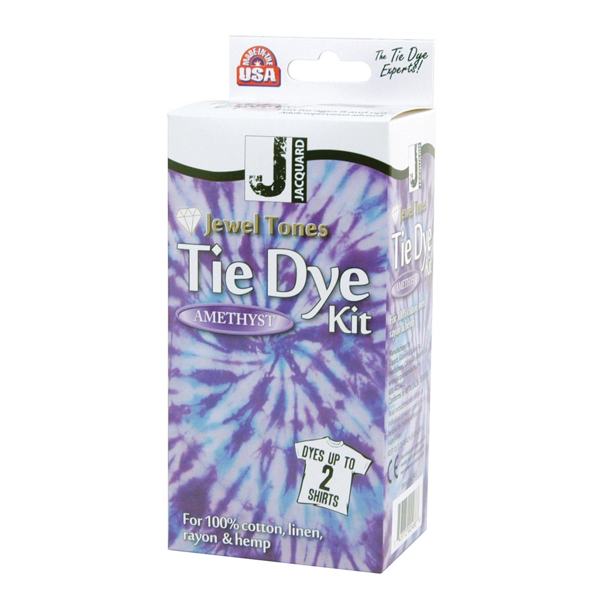 Jacquard Tie-Dye Fabric Dye Kit – Amethyst Jewel Tones - Fabric Dye by Jacquard