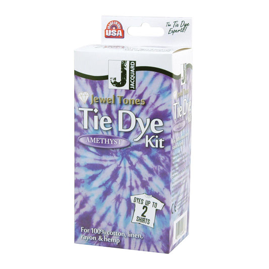 Jacquard Tie - Dye Kit - Amethyst Jewel Tone - Tie-Dye & Fabric Dye from Jacquard at DRK Crafts