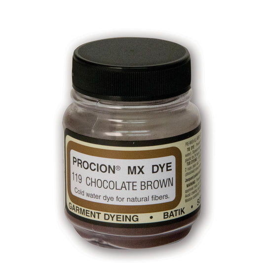Jacquard Procion MX 2/3oz - Choclate Brown 119 - Pigments & Powders from Jacquard at DRK Crafts