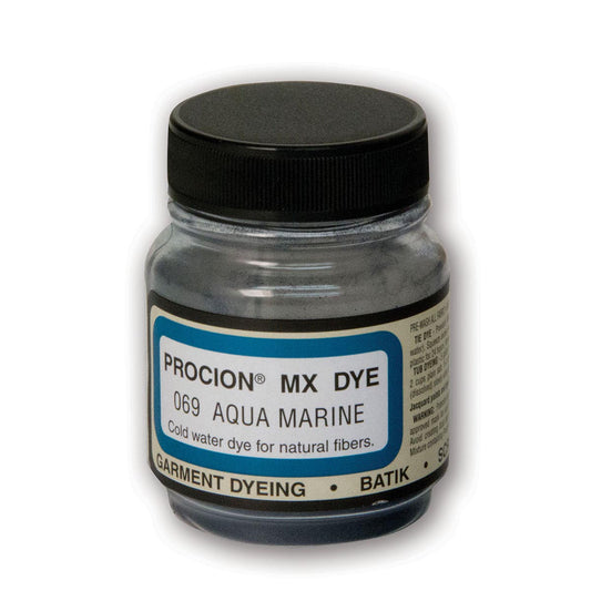 Jacquard Procion MX 2/3oz - Aquamarine 069 - Pigments & Powders from Jacquard at DRK Crafts