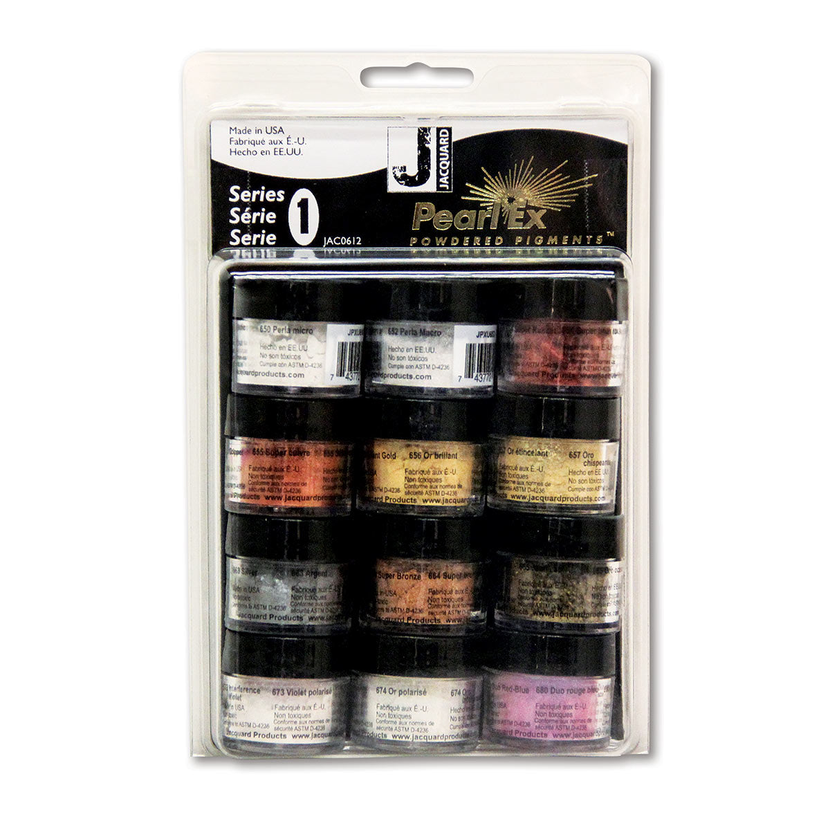 Jacquard Pearl Ex Powdered Pigment Collection – Series 1 Set - Pigments & Powders by Jacquard