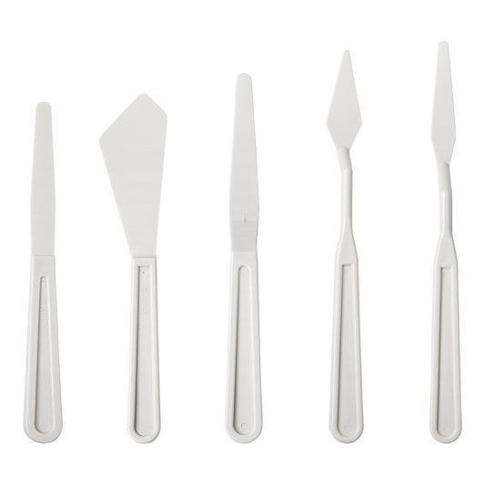 Liquitex Basics - Plastic Painting Knife - 5 Set