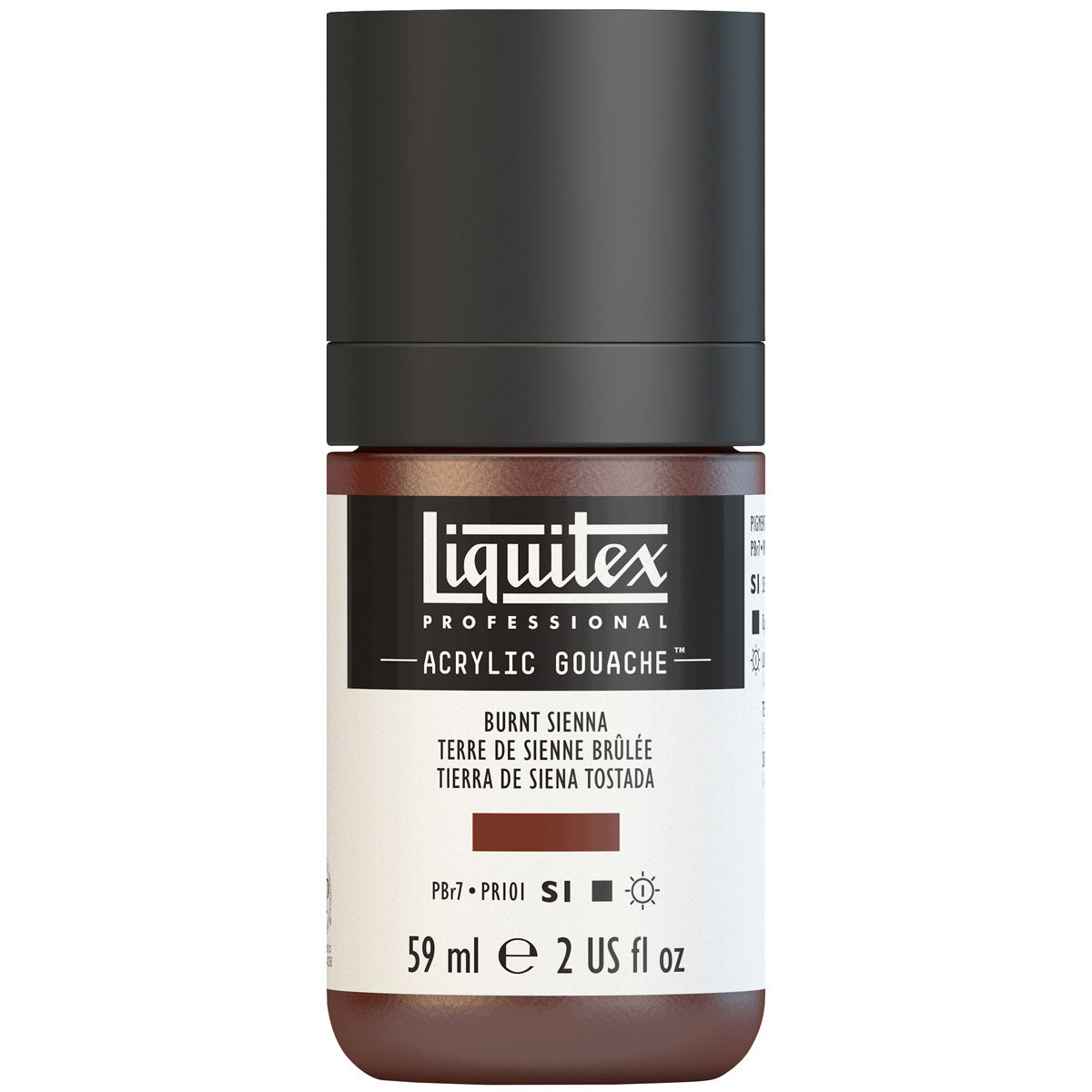 Liquitex Acrylic Gouache 59ml S1 - Burnt Sienna