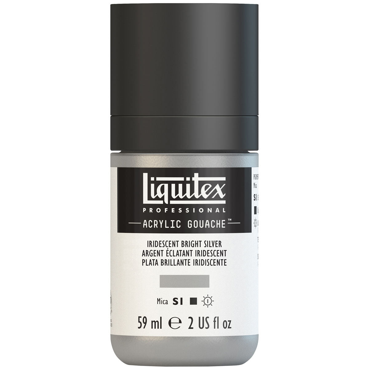 Liquitex Acrylic Gouache 59ml S1 - Iridescent Bright Silver