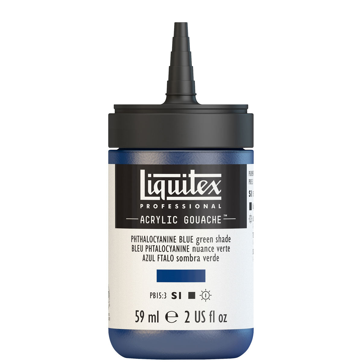 Liquitex Acrylic Gouache 59ml S1 - Phthalocyanine Blue Green Shade