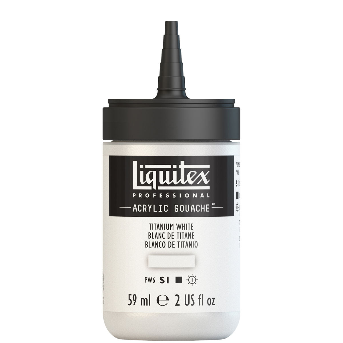 Liquitex Acrylic Gouache 59ml S1 - Titanium White