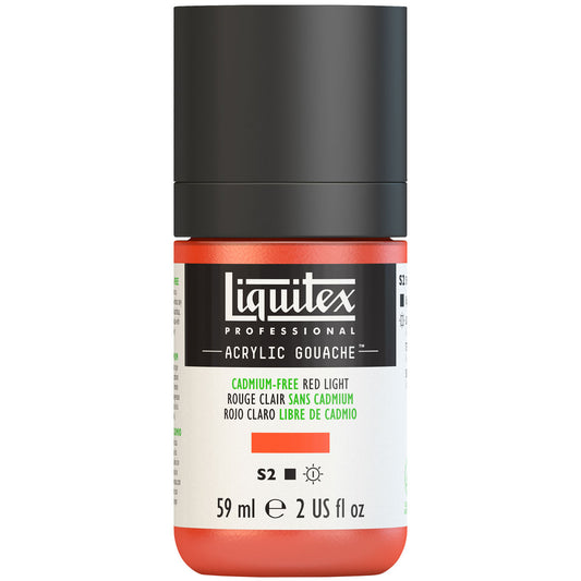 Liquitex Acrylic Gouache 59ml S2 - Cadmium-Free Red Light