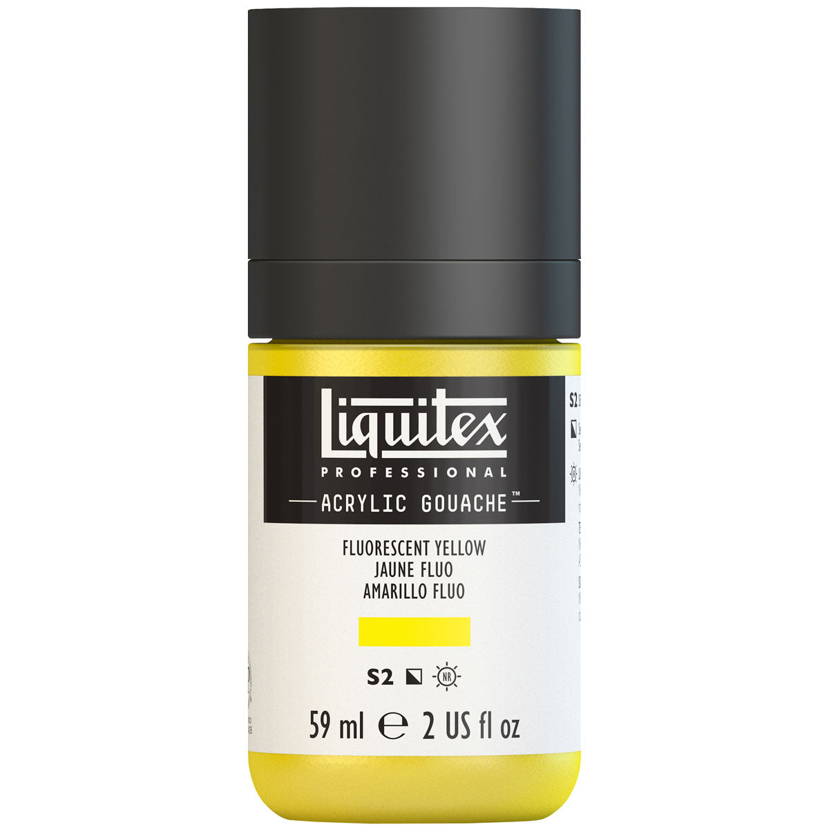 Liquitex Acrylic Gouache 59ml S2 - Fluorescent Yellow