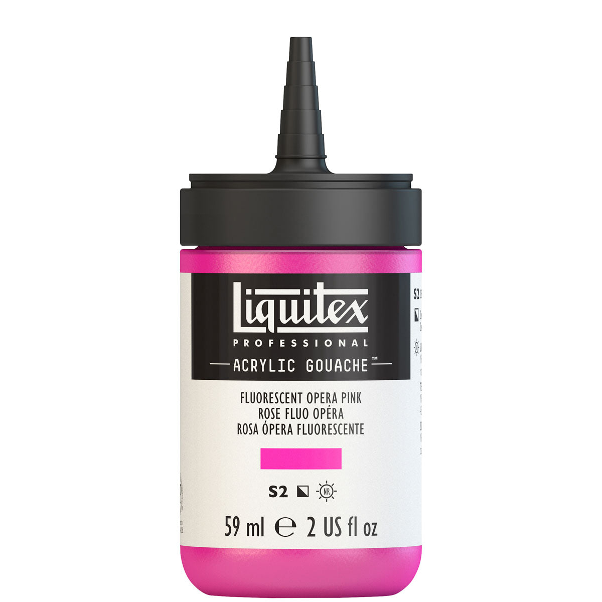 Liquitex Acrylic Gouache 59ml S2 - Fluorescent Opera Pink