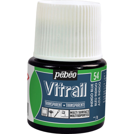 Pebeo Vitrail Indigo Blue (45ml)