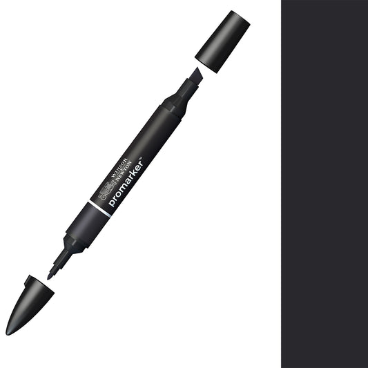 Winsor & Newton Promarker Black (Xb) - Winsor & Newton at DRK Crafts