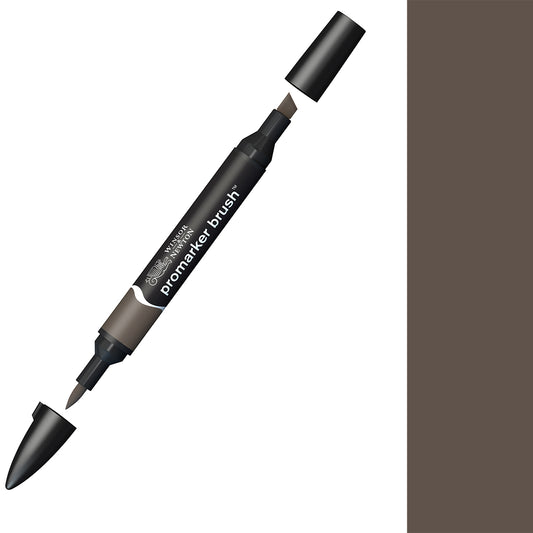 Winsor & Newton Warm Grey 5 - Promarker Brush - Winsor & Newton - Winsor & Newton at DRK Crafts