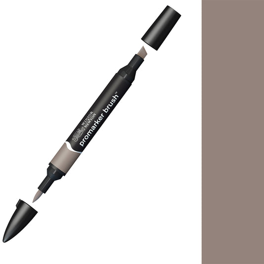 Winsor & Newton Warm Grey 4 - Promarker Brush - Winsor & Newton - Winsor & Newton at DRK Crafts